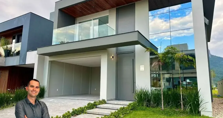 Casa alto padrão à venda no condomínio reserva da pedra – pedra branca | palhoça/sc