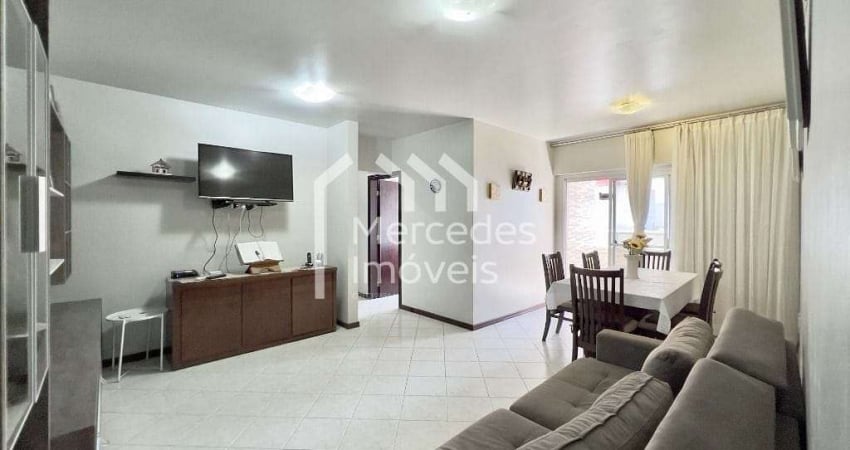 Apartamento semimobiliado, 1 suíte + 2 dormitórios à venda, 88 m² por R$ 650.000 - Centro - Itajaí/