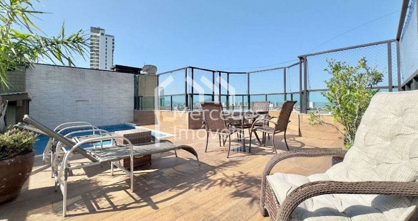 Apartamento Triplex - Cobertura com 4 suítes, 4 vagas à venda por R$ 3.700.000 - Centro - Itajaí/SC