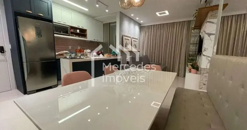 Apartamento semimobiliado com 1 suíte + 2 dormitórios à venda, 79 m² por R$ 960.000 - Centro - Itaj