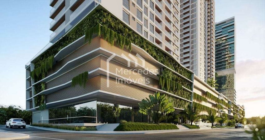 Apartamento com 1 suíte + 2 dormitórios, 110 m² - Praia Brava - Itajaí/SC