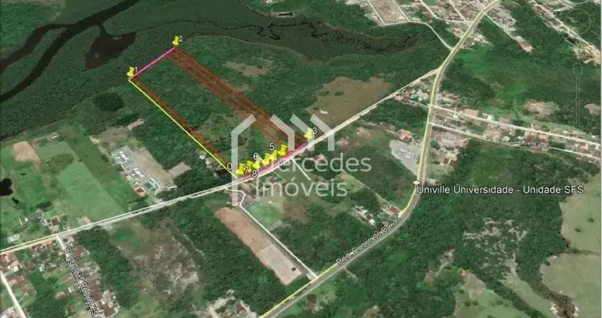 Terreno à venda, 65789 m² por r$ 5.265.000,00 - iperoba - são francisco do sul/sc