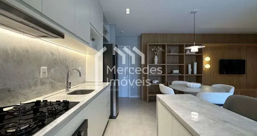 Apartamento decorado, 2 suítes à venda, 73 m² por r$ 1.600.000,00 - fazenda - itajaí/sc
