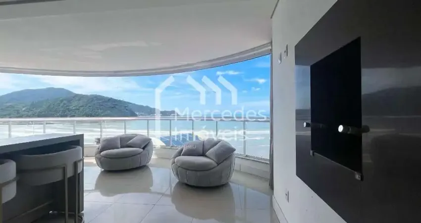 Apartamento mobiliado frente mar- 3 suítes à venda, gravatá, navegantes, sc