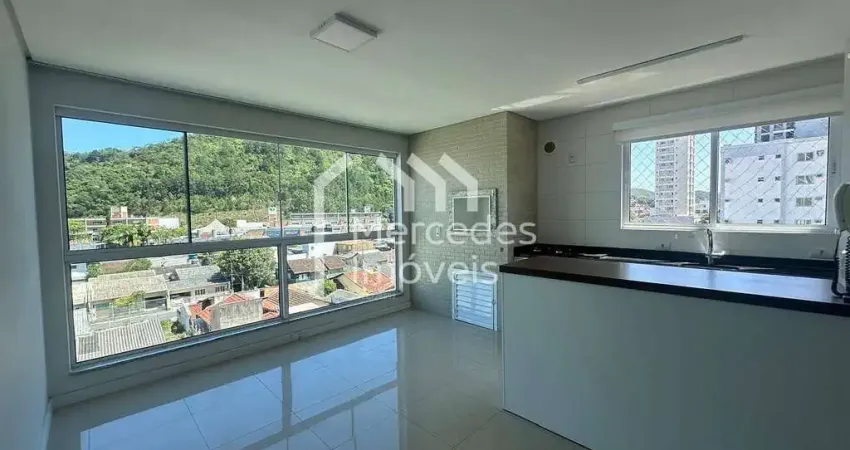 Apartamento semimobiliado com 1 suíte + 1 dormitório à venda, centro, itajaí, sc