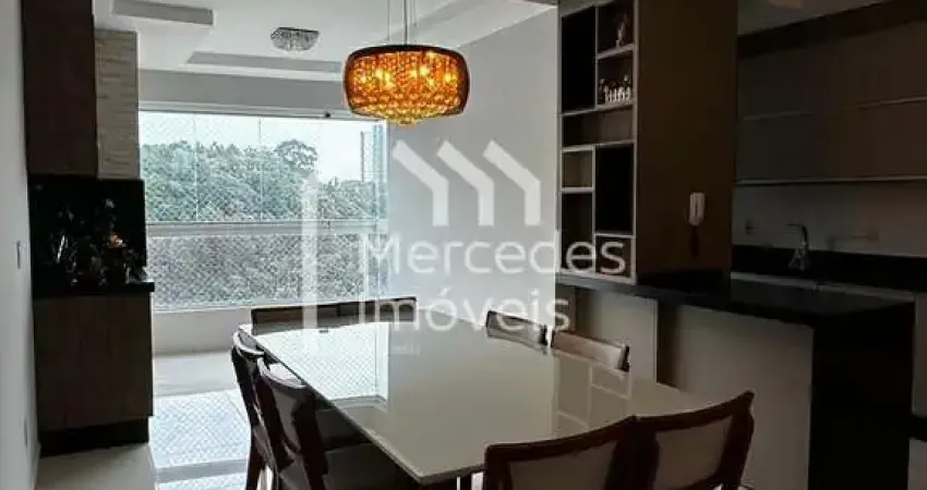 Apartamento mobiliado para locação, 1 suíte + 2 dormitórios - fazenda, itajaí, sc
