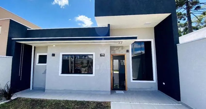 Casa com 3 dormitórios à venda, eucaliptos , fazenda rio grande - pr