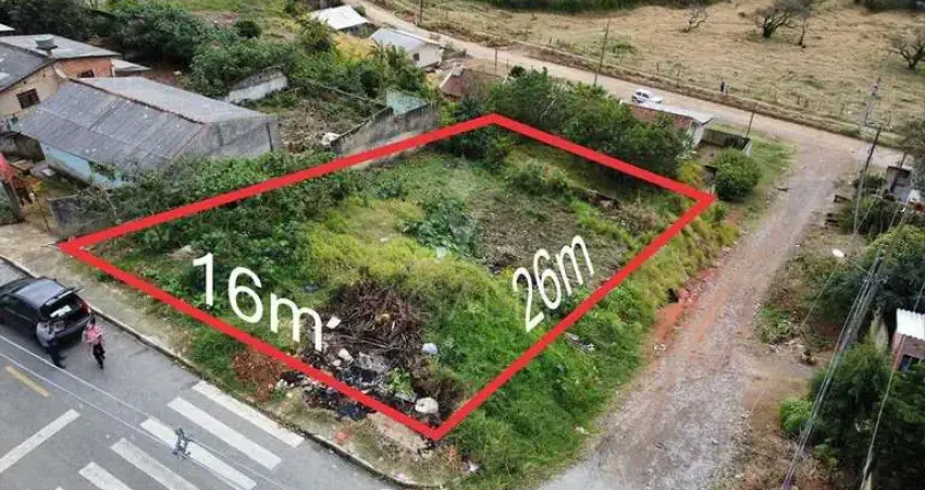 Amplo terreno à venda, iguaçu com 416m , fazenda rio grande - pr