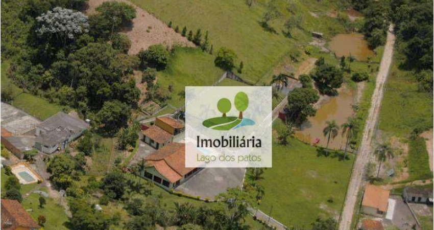 Chácara com 3 dormitórios à venda, 14000 m² por R$ 1.199.990,00 - Pouso Alegre - Santa Isabel/SP