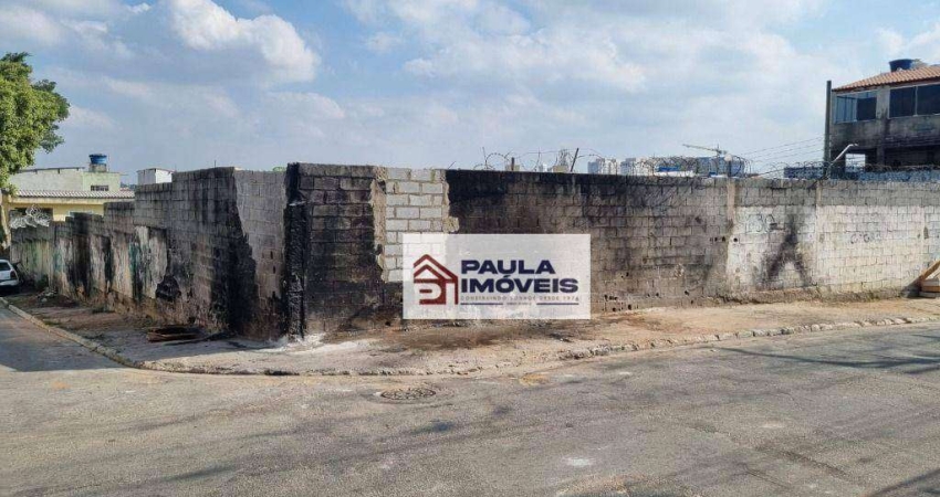 Terreno à venda, 965 m² por R$ 1.158.000,00 - Vila Curuçá - São Paulo/SP
