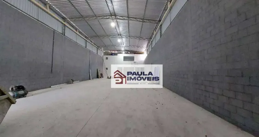 Galpão para alugar, 400 m² por r$ 16.500,00/mês - parque novo mundo - são paulo/sp