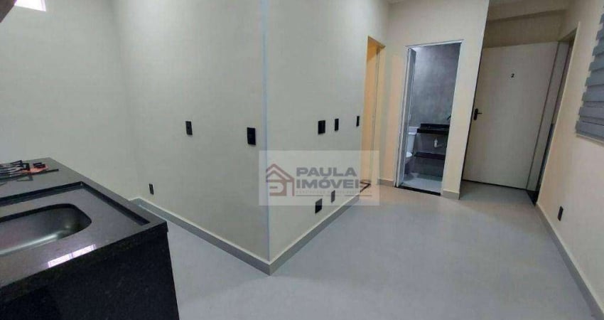Apartamento com 1 dormitório para alugar, 27 m² por R$ 1.700,01/mês - Gopoúva - Guarulhos/SP