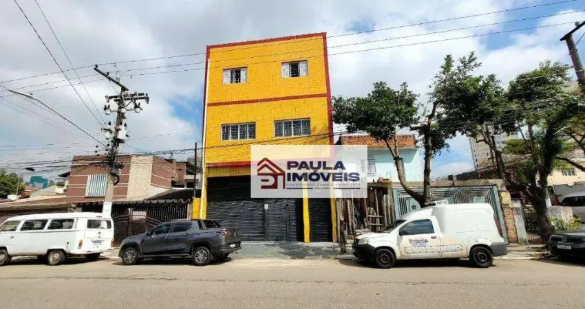Apartamento com 1 dormitório para alugar, 55 m² por R$ 1.400,00/mês - Parque Novo Mundo - São Paulo/SP