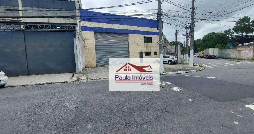 Galpão para alugar, 500 m² por r$ 23.100,00/mês - parque novo mundo - são paulo/sp