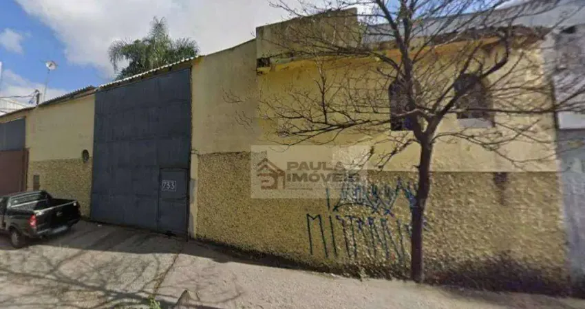 Galpão para alugar, 500 m² por r$ 14.500. + iptu r$ 664/mês - cidade industrial satélite de são paulo - guarulhos/sp