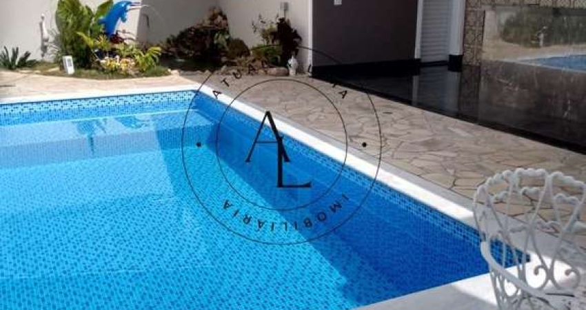 Exclusiva Casa de Luxo em Bolsão de Segurança com Piscina e 6 Suítes - 540m² de Sofisticação