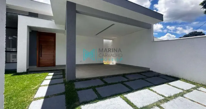 Casa com 3 quartos à venda, 135 m² por R$ 1.090.000 - Várzea - Lagoa Santa/MG