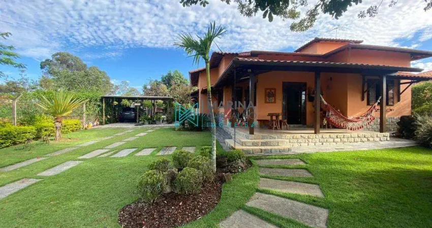 Casa com 3 dormitórios à venda, 164 m² por R$ 1.350.000 - Condomínio Aldeia da Jaguara - Jaboticatubas/MG