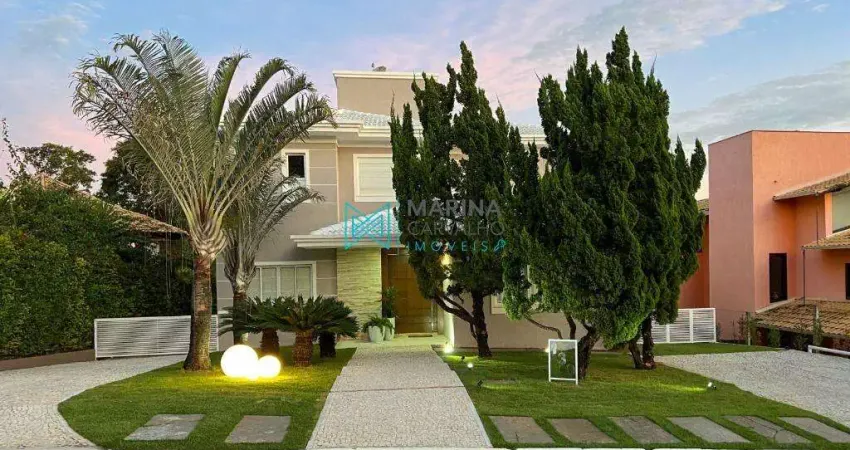 Casa com 4 quartos à venda, 463 m² por R$ 4.490.000 - Condomínio Bouganville - Lagoa Santa/MG