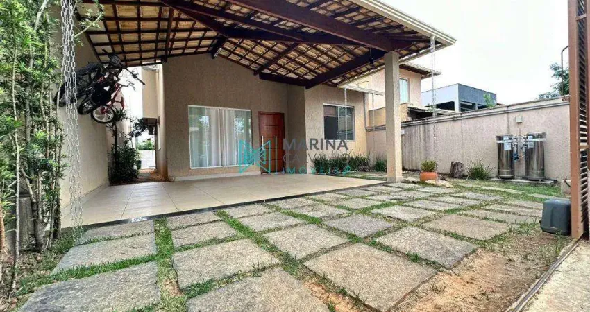 Casa com 4 quartos à venda, 165 m² por R$ 1.300.000 - Condomínio Trilhas Do Sol - Lagoa Santa/MG