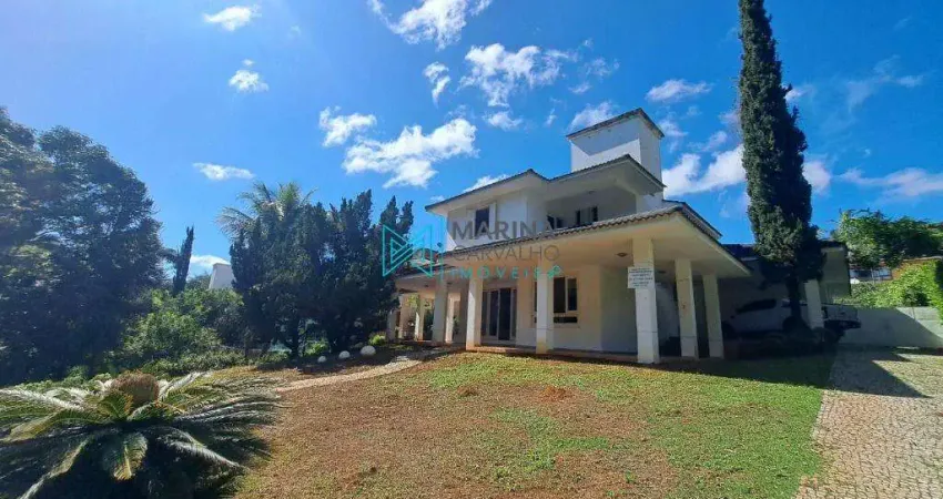 Casa com 3 quartos para alugar, 525 m² por R$ 12.600/mês - Condomínio Condados da Lagoa - Lagoa Santa/MG