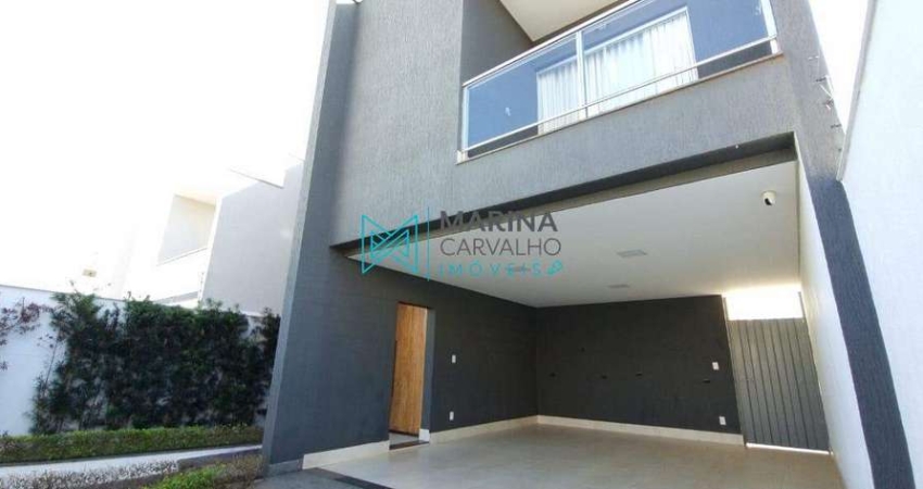 Casa em condomínio à venda, 3 quartos, 2 suítes, 4 vagas, Condomínio Trilhas do Sol - Lagoa Santa/MG
