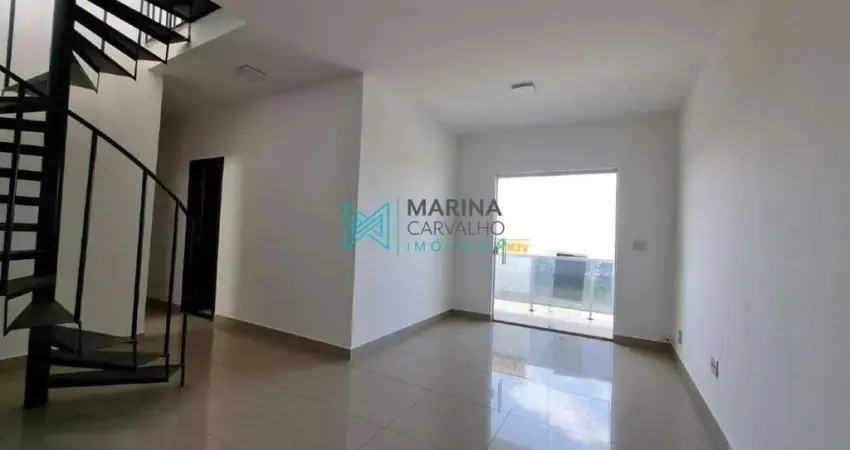 Cobertura à venda, 3 quartos, 1 suíte, 2 vagas, lagoa mansões - lagoa santa/mg