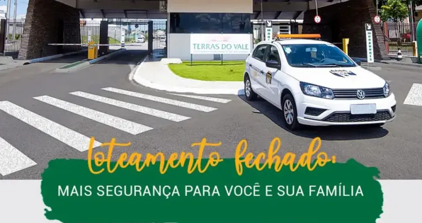 Terreno em condomínio fechado à venda na Avenida das Palmeiras, 100, Bairro do Grama, Caçapava