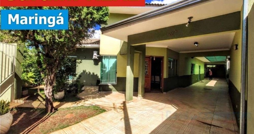 Casa ampla de terreno interio no Jardim Real em Maringá