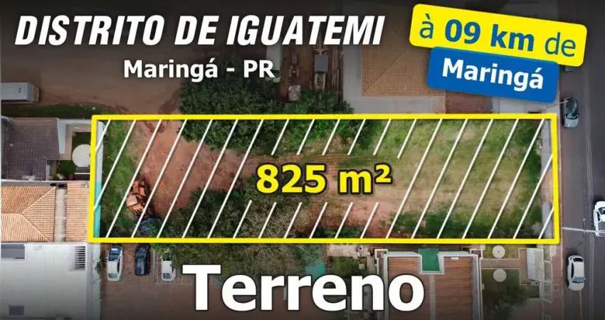 Terreno comercial à venda na Rua Manoel Frigo, 100, Distrito de Iguatemi (Iguatemi), Maringá