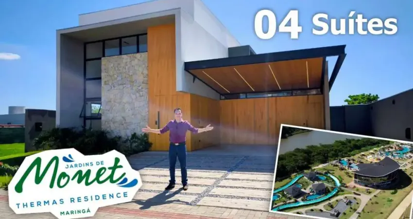 Casa em condomínio fechado com 4 quartos à venda na Estrada Romeirinha, 2413, Jardins de Monet Residence, Maringá