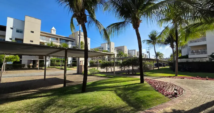 Golf ville -porto das dunas, apartamento com 3 suítes, sala ampla, térreo