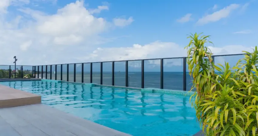 Flat garden porteira fechada na orla de tambaú | ao lado do mag shopping!