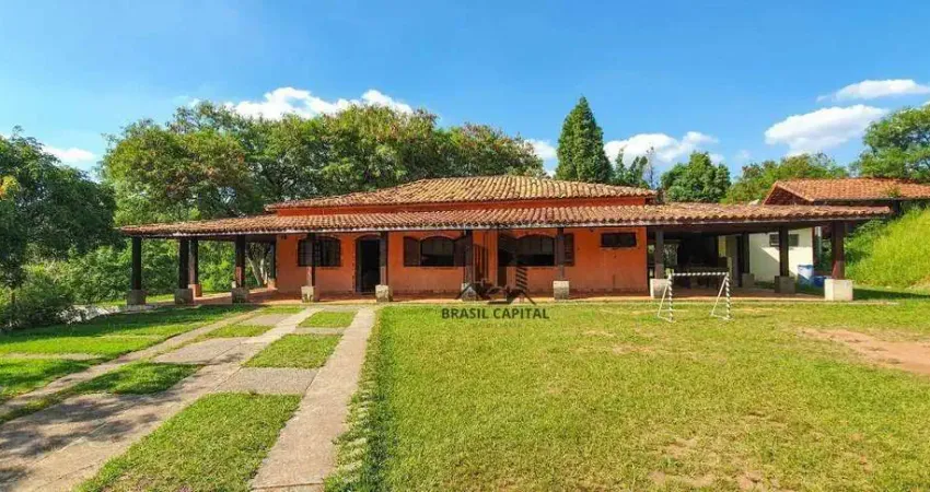 Chácara com 5 dormitórios para alugar, 8000 m² por R$ 7.500,00/mês - Aparecidinha - Sorocaba/SP