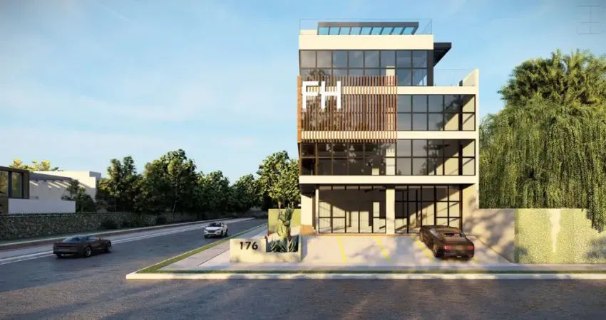 Sala comercial com 5 salas para alugar na Rua Max Colin, 176, América, Joinville