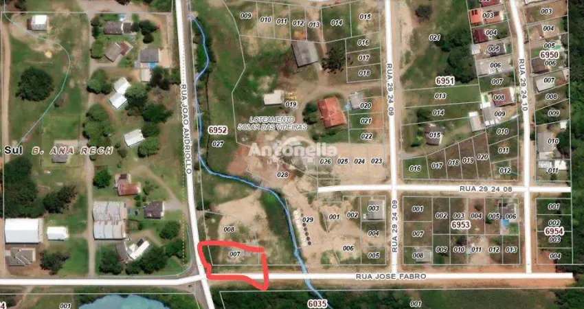 Terreno à venda na Ana Rech, Caxias do Sul 