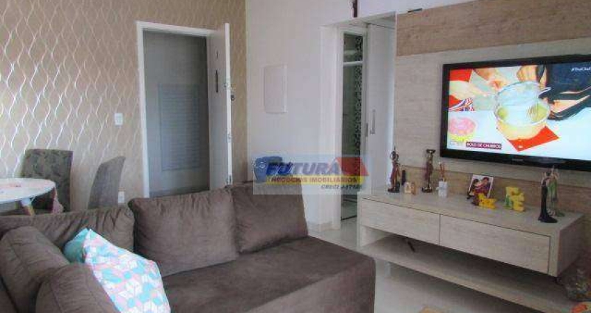 Apartamento com 2 dormitórios à venda, 71 m² por R$ 750.000,00 - Boa Vista - São Vicente/SP