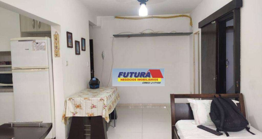 Apartamento com 1 dormitório à venda, 45 m² por R$ 220.000,00 - Biquinha - São Vicente/SP