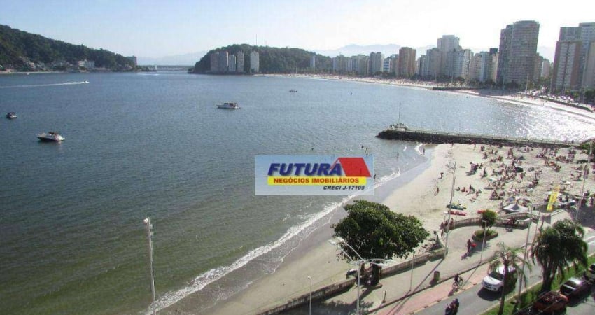 Apartamento com 2 dormitórios à venda, 104 m² por R$ 390.000,00 - Boa Vista - São Vicente/SP