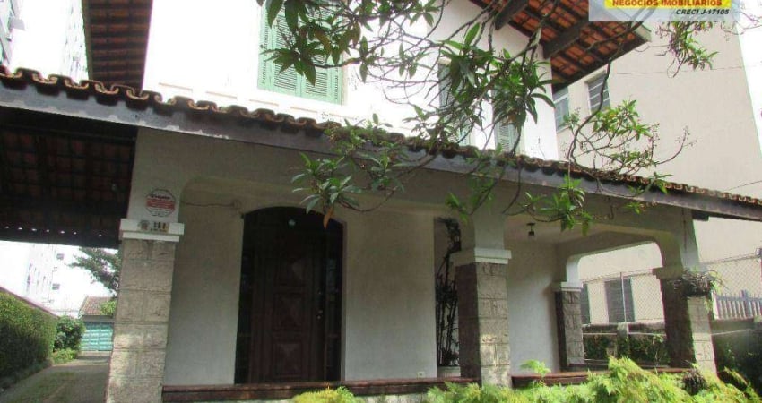 Sobrado com 5 dormitórios à venda, 388 m² por R$ 8.000.000,00 - Itararé - São Vicente/SP