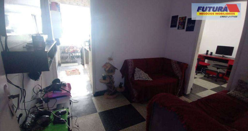 Apartamento com 1 dormitório à venda, 40 m² por R$ 190.000,00 - Boa Vista - São Vicente/SP