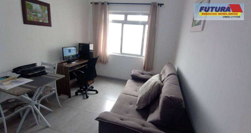 Apartamento com 1 dormitório à venda, 39 m² por R$ 245.000,00 - Gonzaguinha - São Vicente/SP