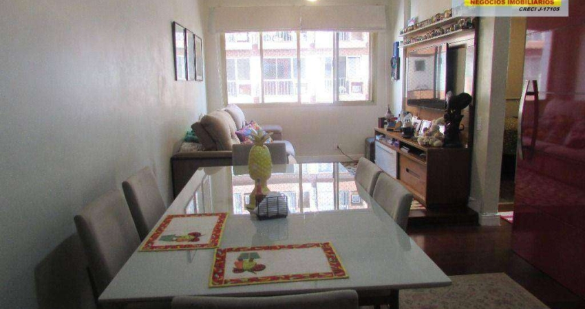 Apartamento com 2 dormitórios à venda, 82 m² por R$ 450.000,00 - Itararé - São Vicente/SP
