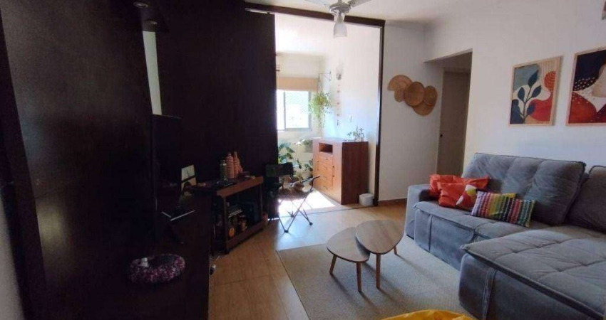 Apartamento com 1 dormitório à venda, 56 m² por R$ 319.000,00 - Itararé - São Vicente/SP