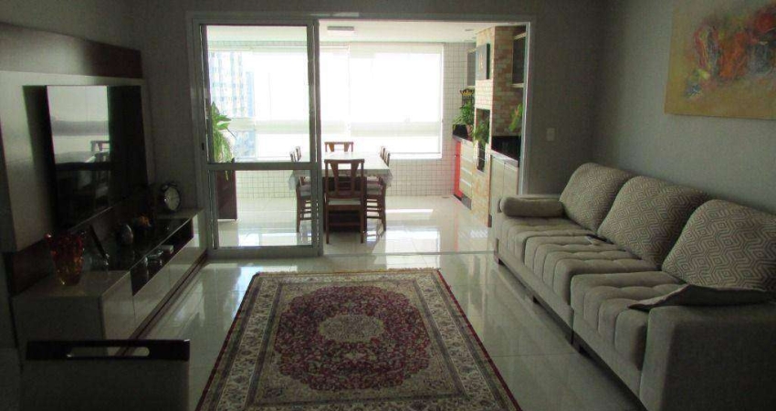 Apartamento com 3 dormitórios à venda, 136 m² por R$ 1.300.000,00 - Itararé - São Vicente/SP