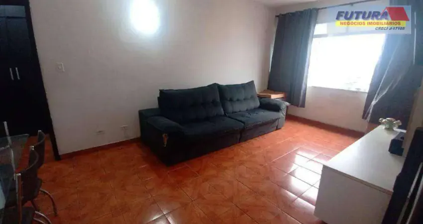Apartamento com 1 dormitório à venda, 61 m² por r$ 250.000,00 - gonzaguinha - são vicente/sp