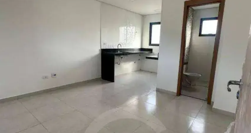 Apartamento com 2 dormitórios à venda, 35 m² por r$ 380.000,00 - jardim independência - são vicente/sp