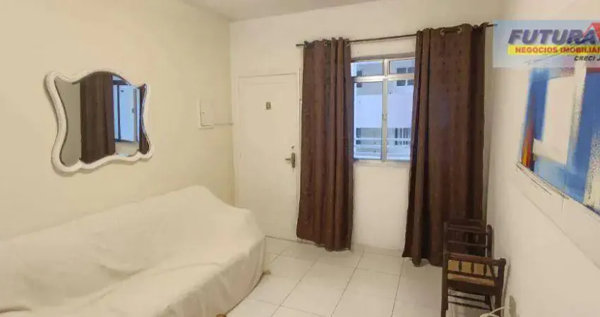 Apartamento com 2 dormitórios para alugar, 54 m² por r$ 2.500,00/mês - itararé - são vicente/sp