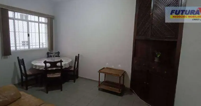 Apartamento com 2 dormitórios para alugar, 55 m² por r$ 2.500,00/mês - itararé - são vicente/sp