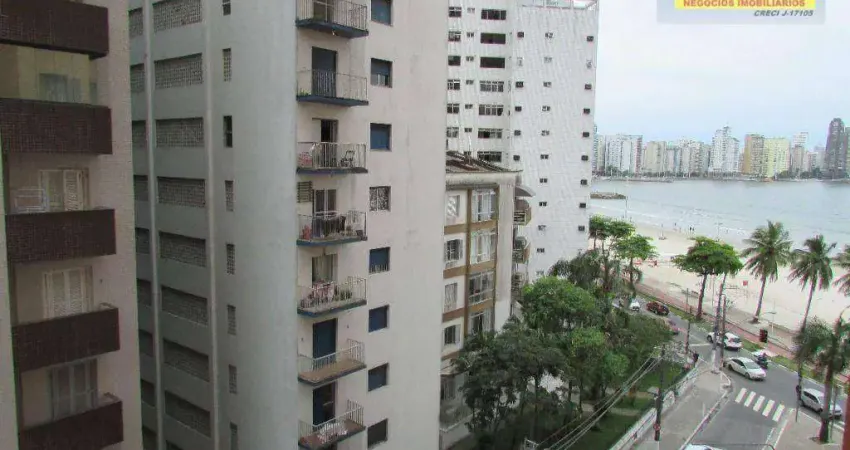 Apartamento com 2 dormitórios à venda, 73 m² por r$ 250.000,00 - centro - são vicente/sp